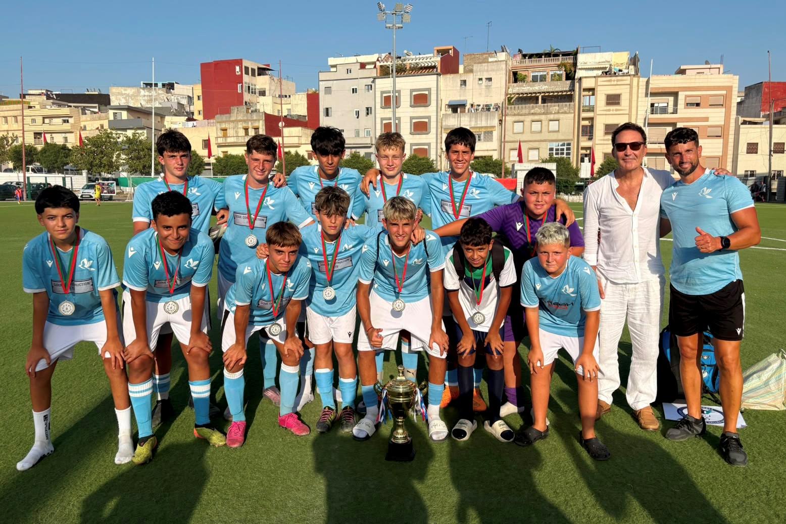 Government Congratulates Gibraltar Magpies U16 On Tangier Tournament Win