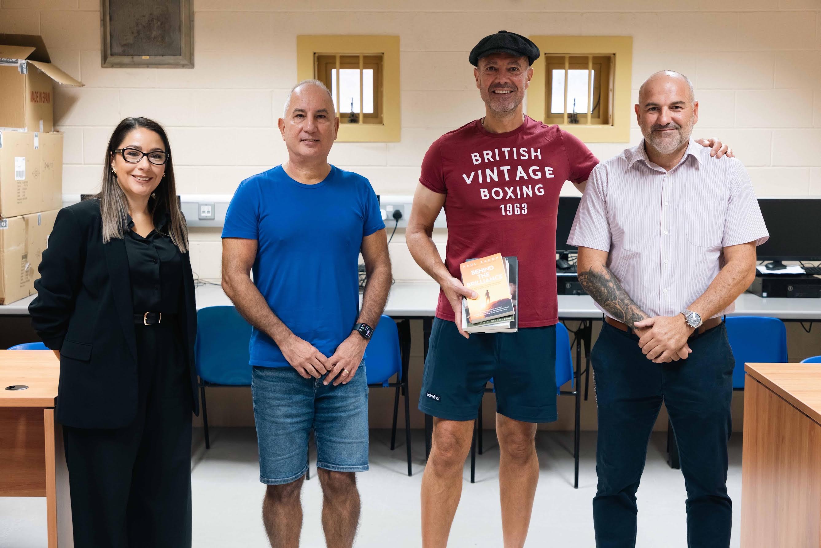 Author Paul Zanon Delivers Writing Workshop At HMP Windmill Hill