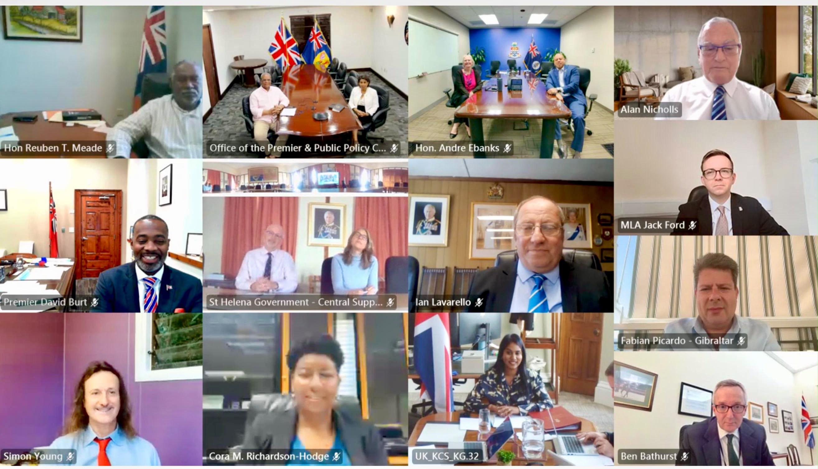 Chief Minister Meets New UK Overseas Territories Minister