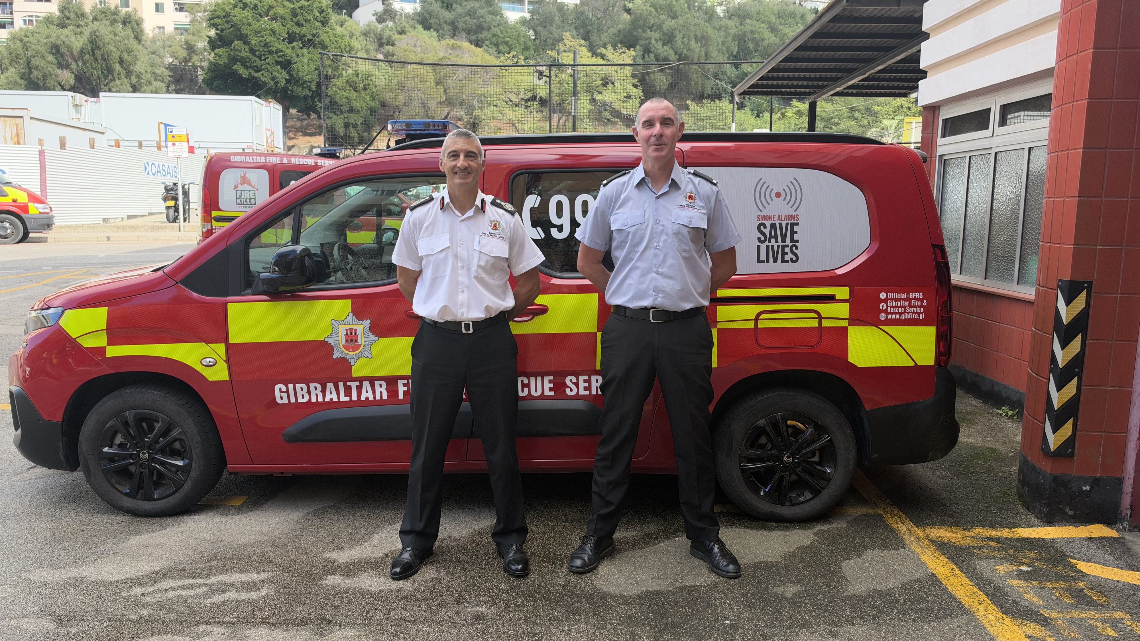 Promotion At Gibraltar Fire And Rescue Service
