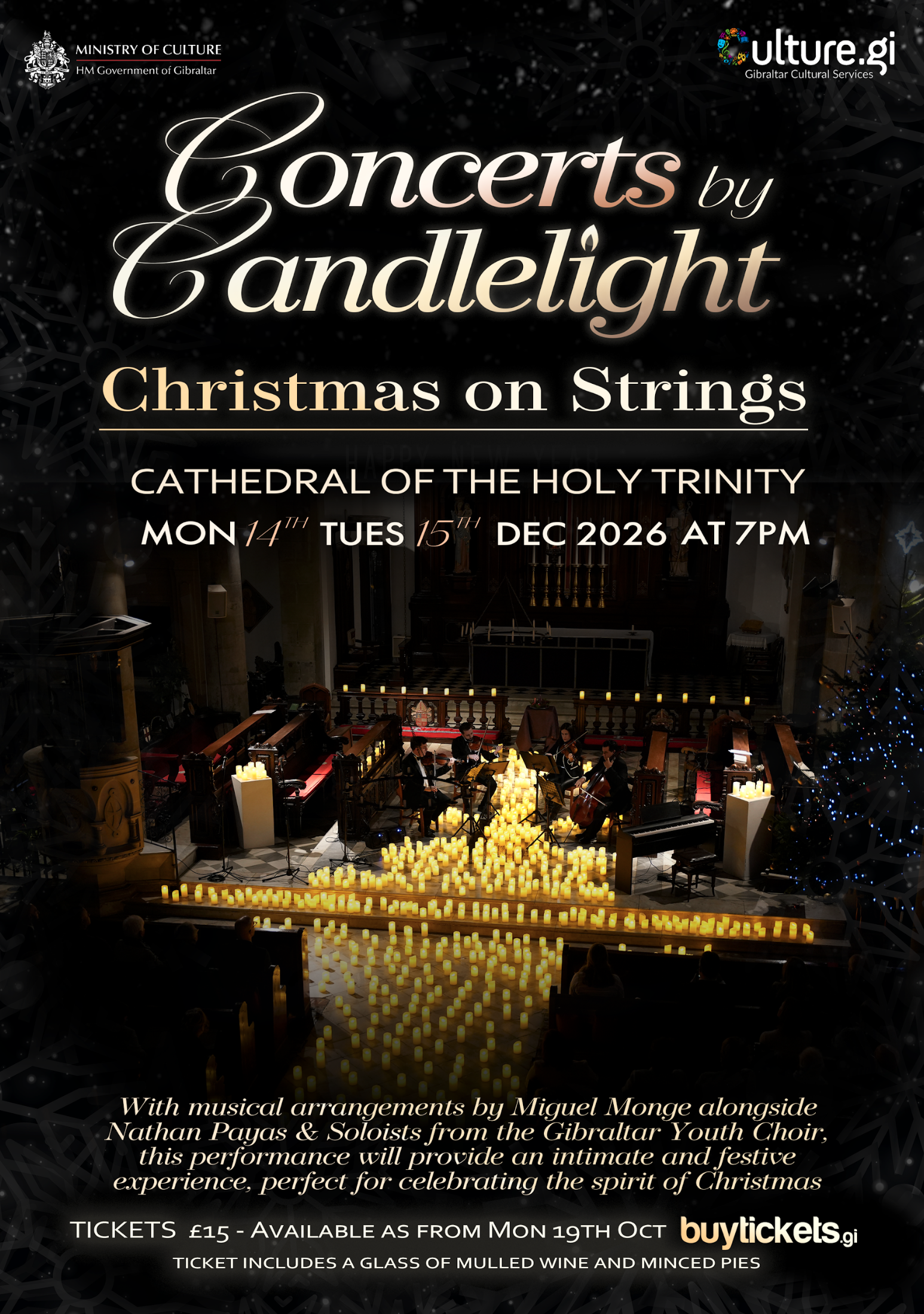 Christmas Candlelight Concerts Announced For December