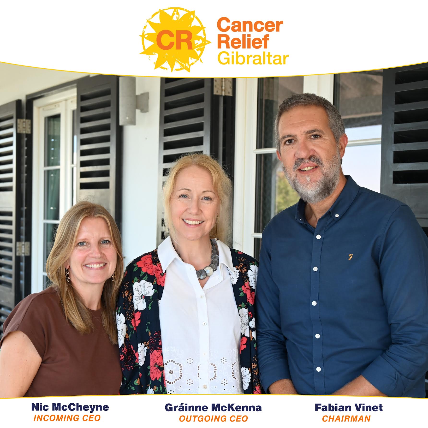 Cancer Relief Gibraltar Announces New CEO
