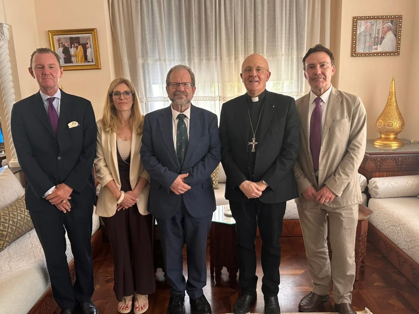Minister Cortes Calls On UK Ambassador And Apostolic Nuncio In Rabat